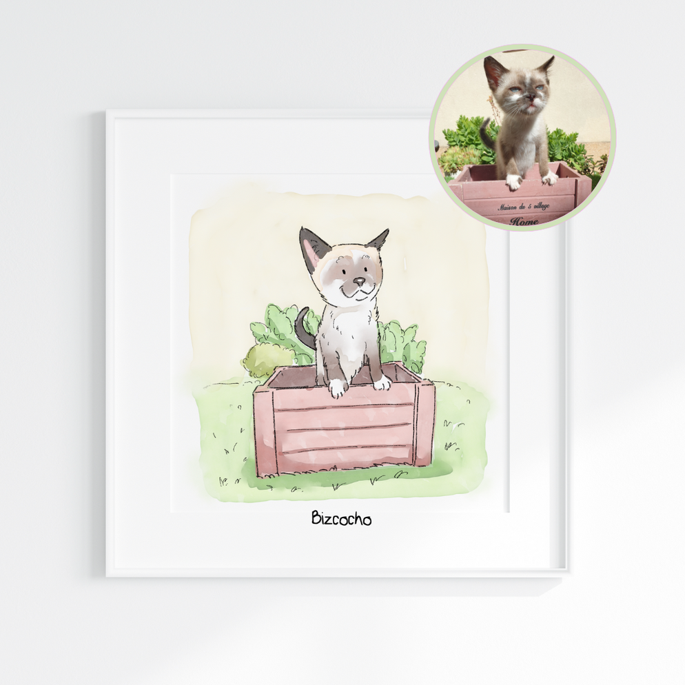 Ilustración Estilo Acuarela Storybook