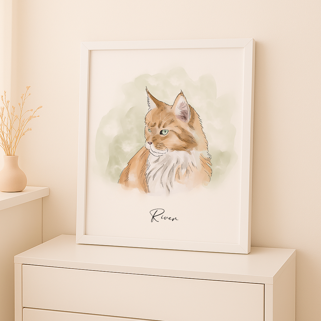 Ilustración Estilo Acuarela
