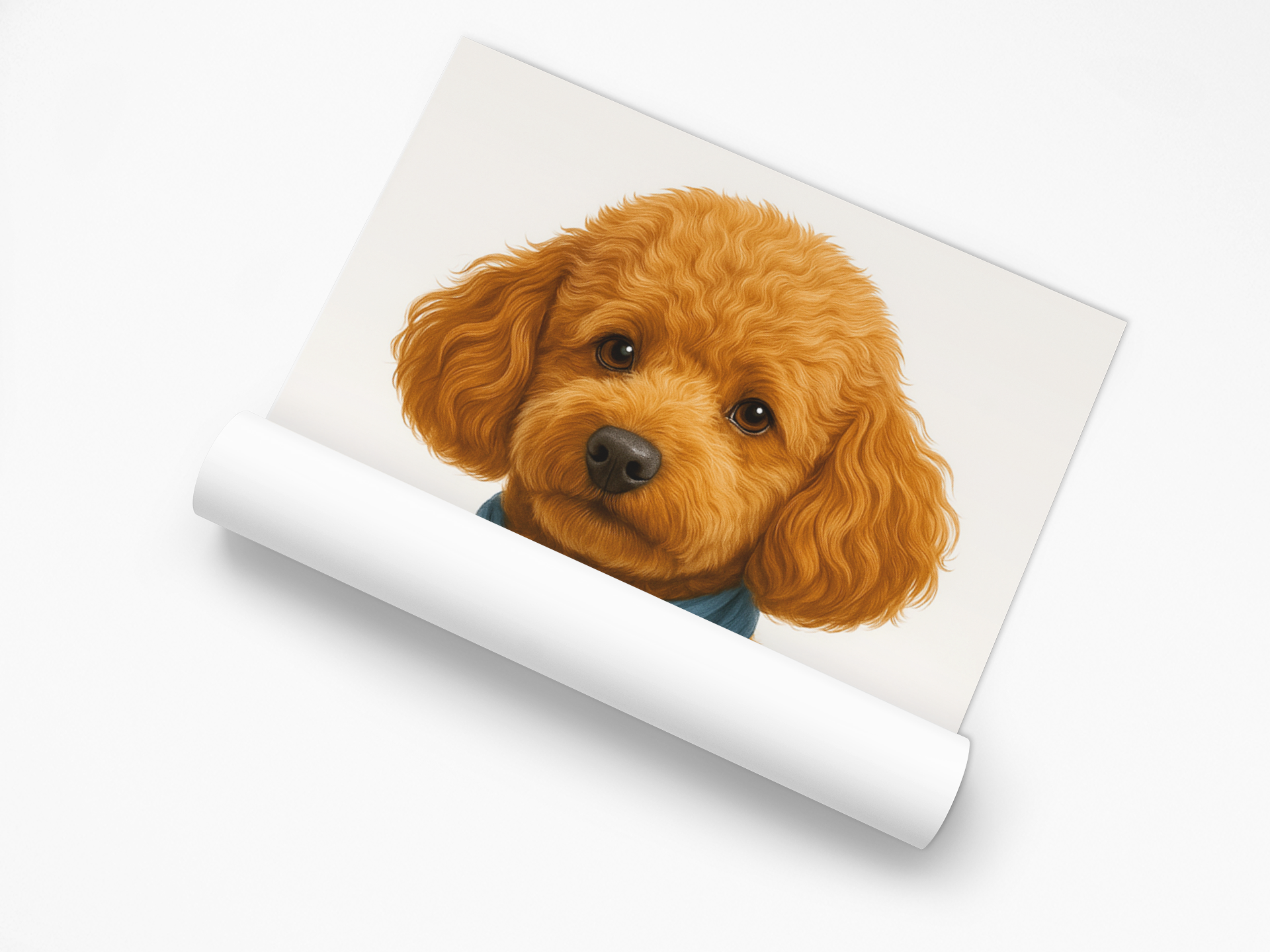 Ilustración Realista Perro