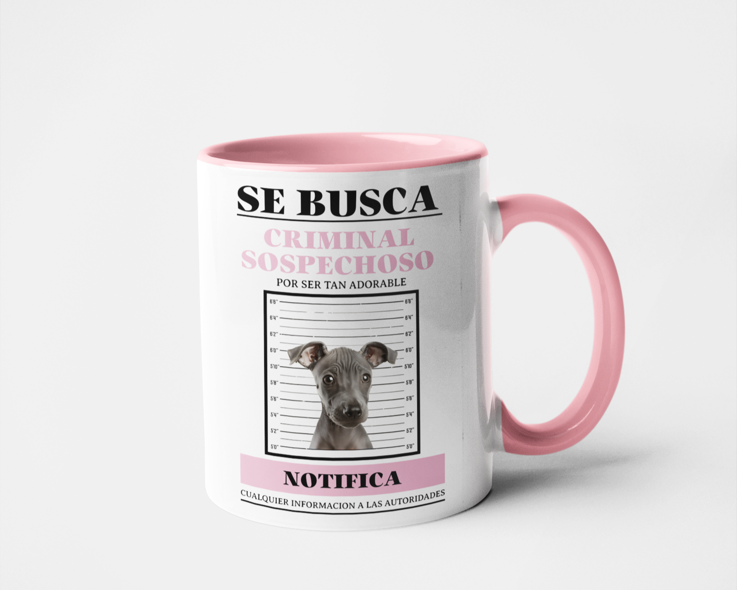 Taza personalizada "Se busca"