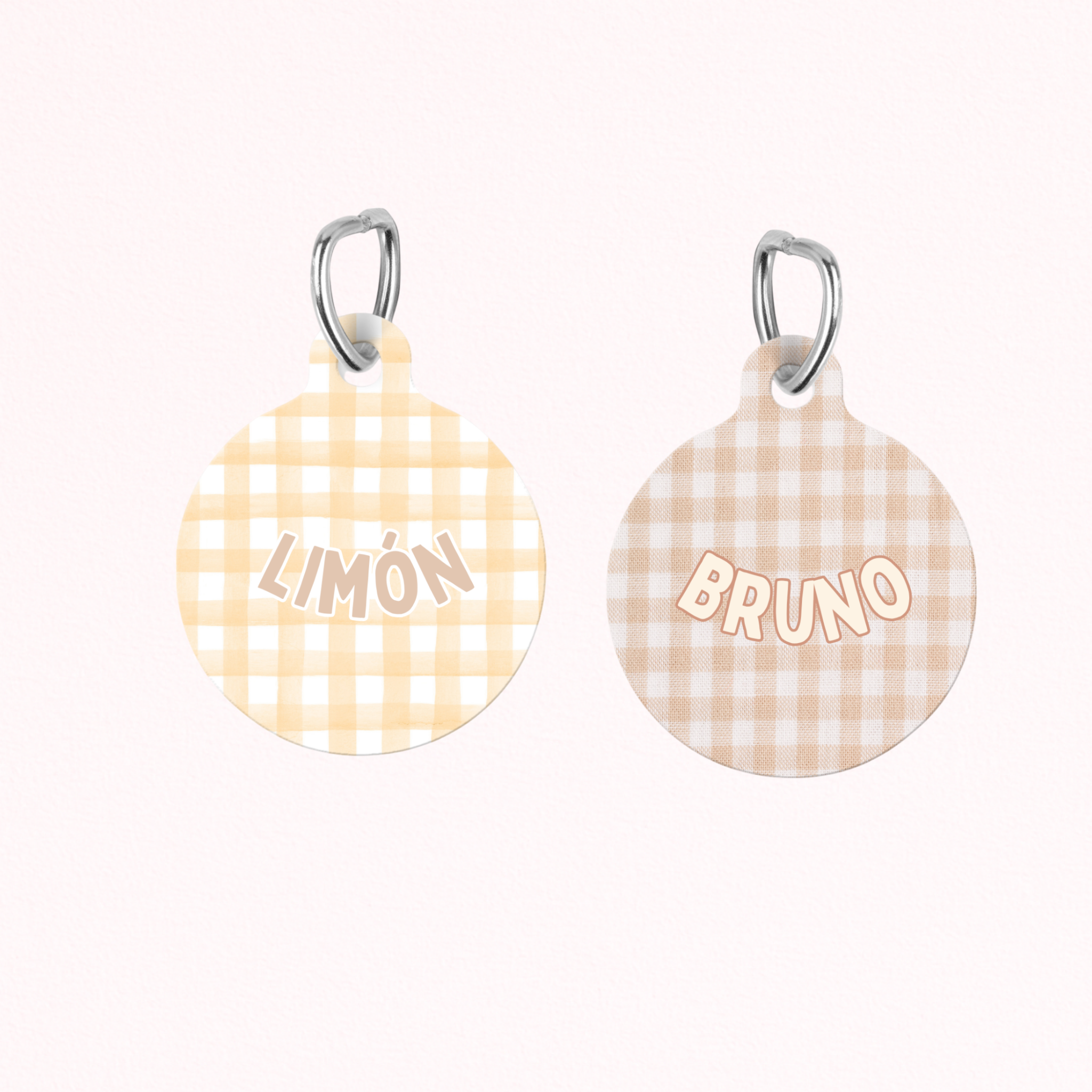 Chapa identificativa Cuadros Vichy