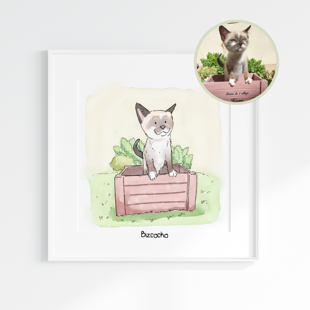 Ilustración Estilo Acuarela Storybook