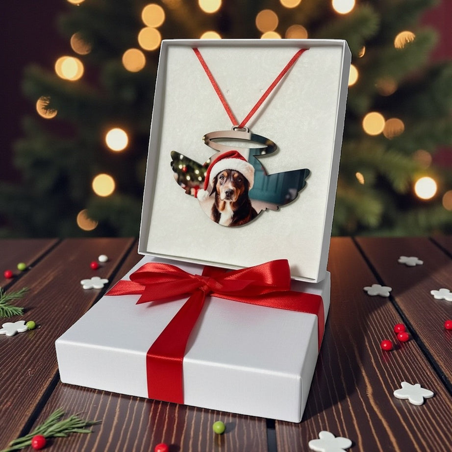 Adorno para árbol con foto