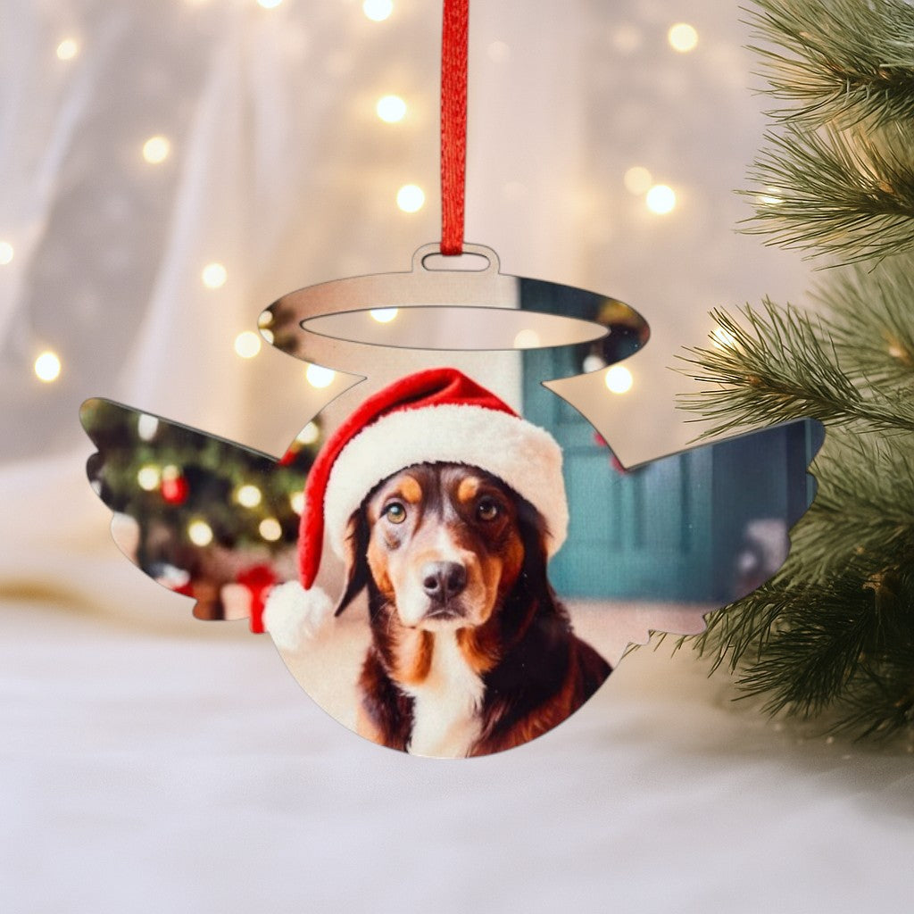 Adorno para árbol con foto