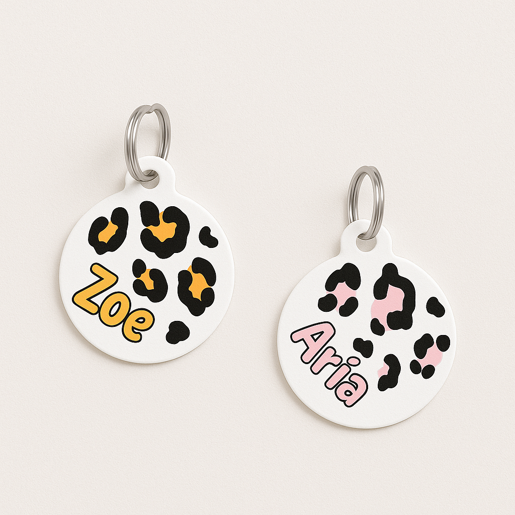 Chapa identificativa Animal Print