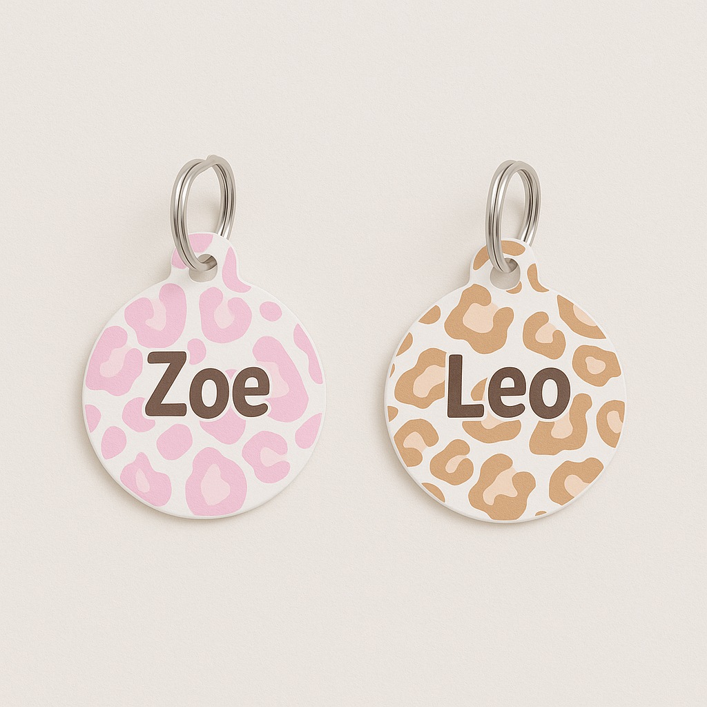 Chapa identificativa Animal Print