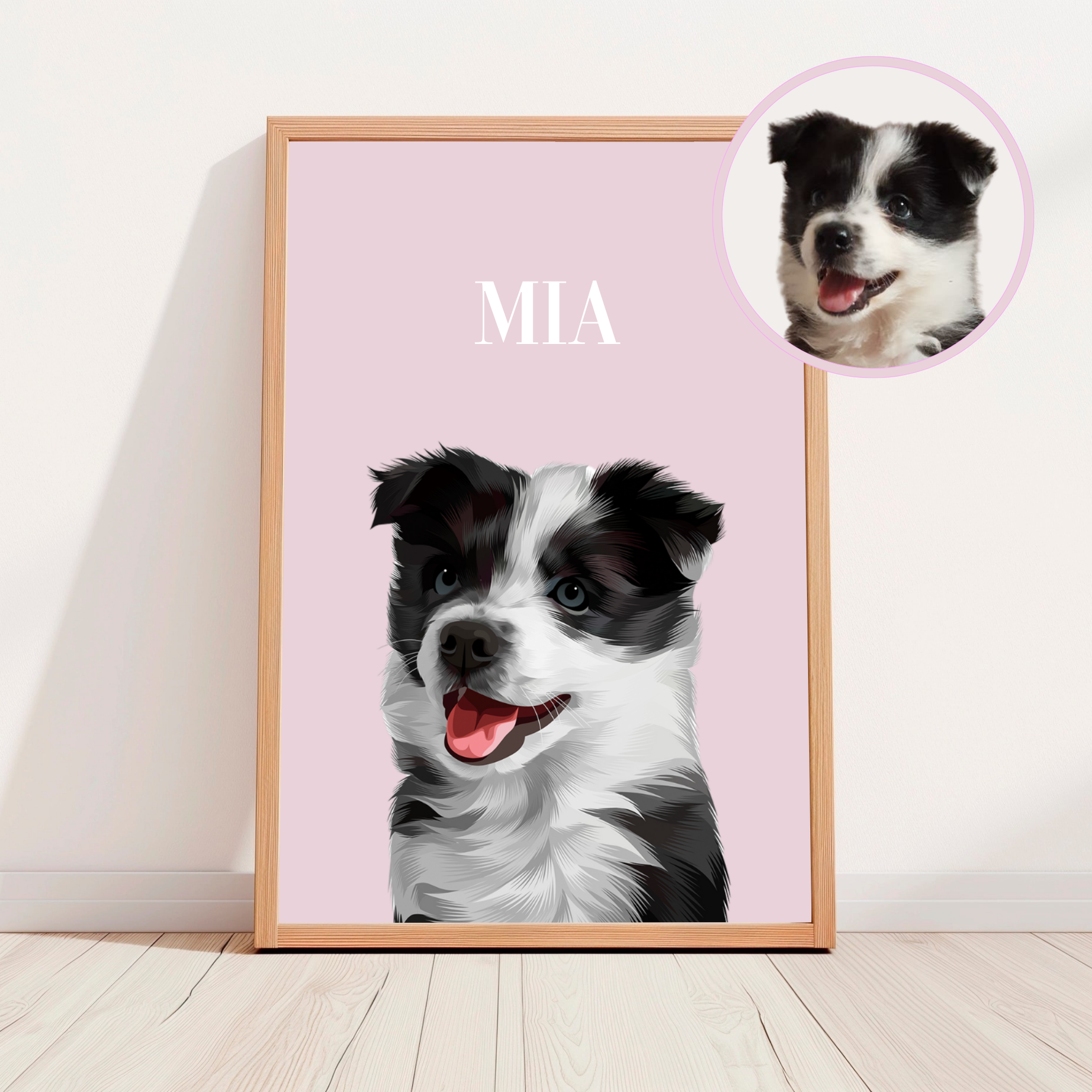 Ilustración Realista Perro