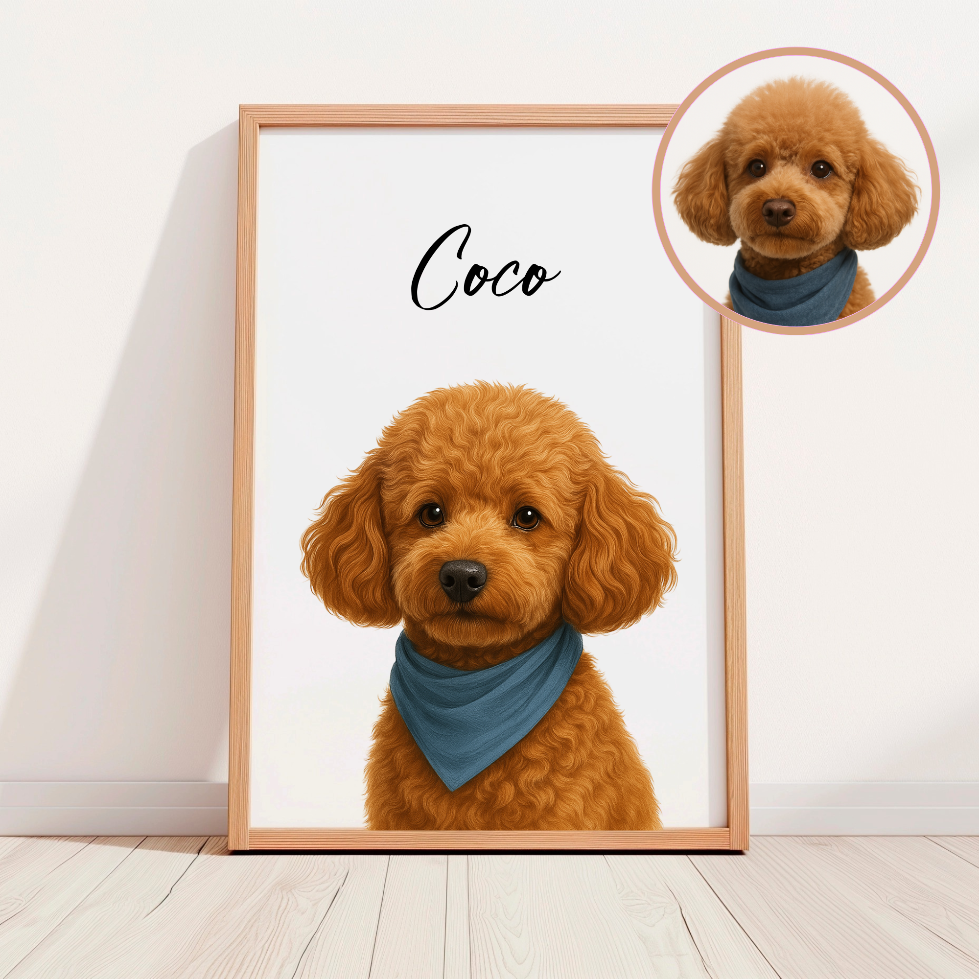 Ilustración Realista Perro