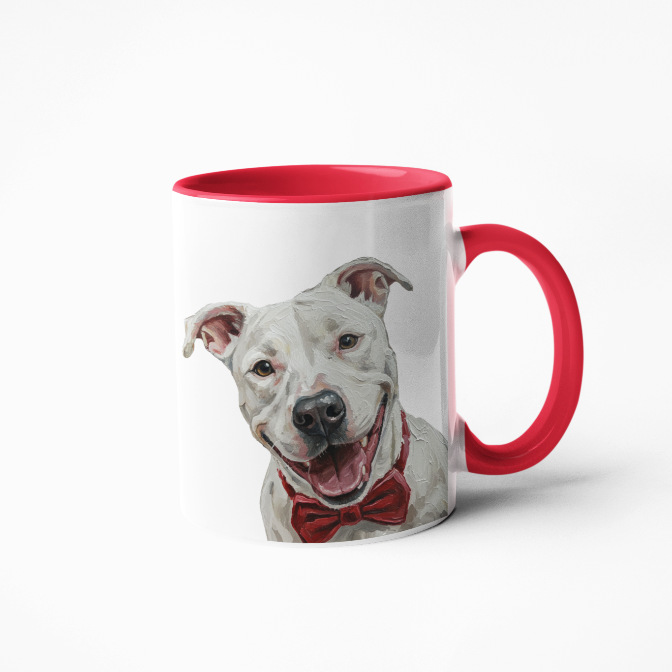 Taza Ilustracion Piceladas "Merry Christmas"