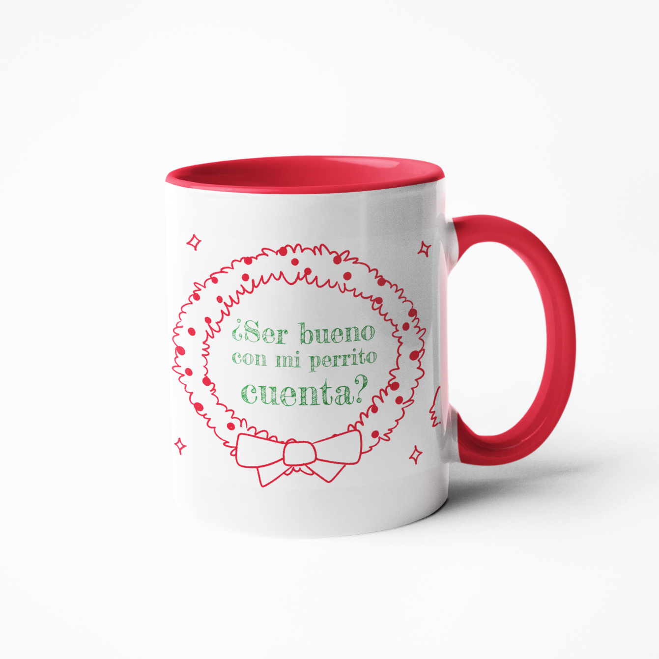 Taza "Ser bueno con mi perrito"