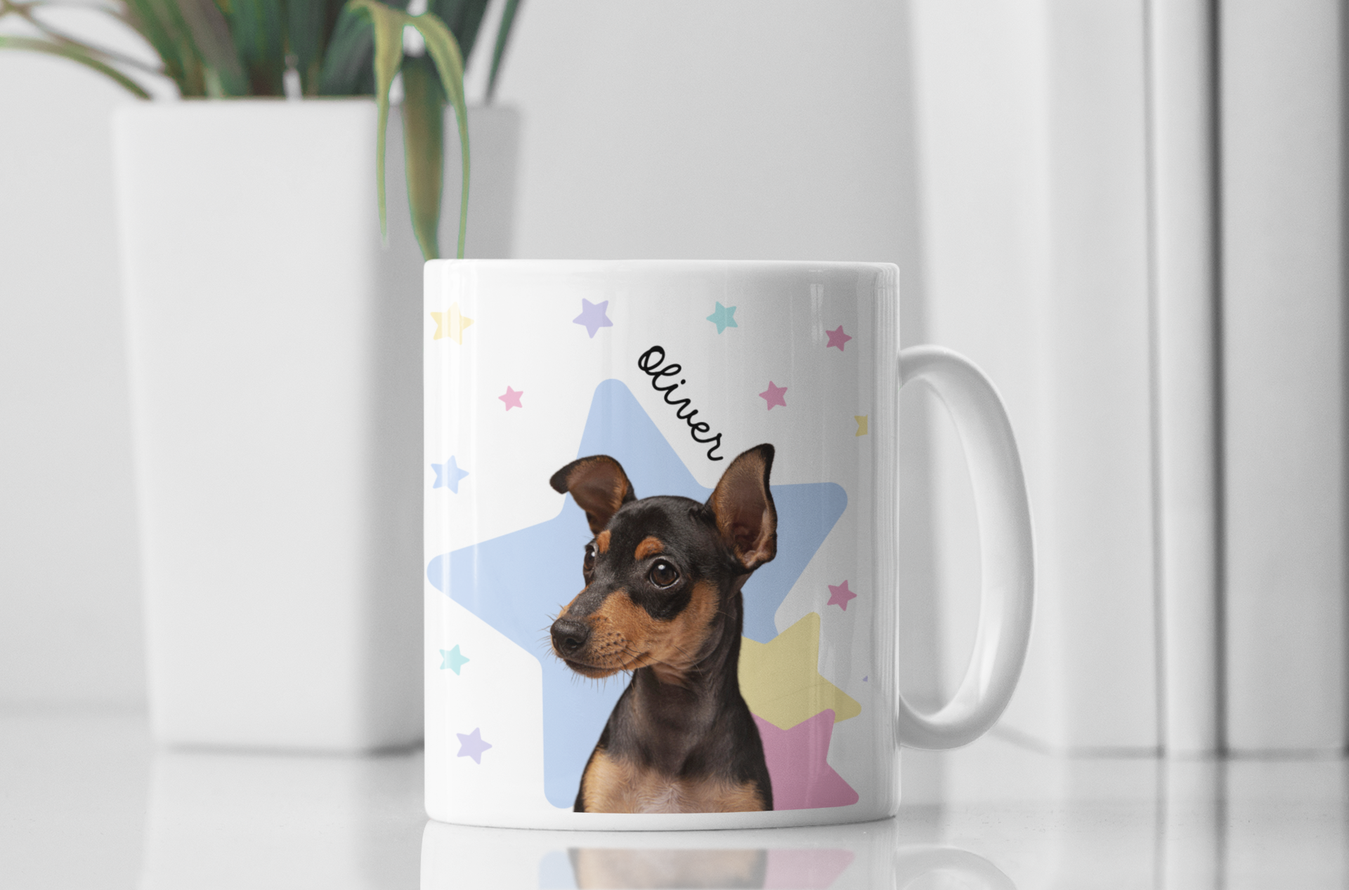 Taza estrellas con foto