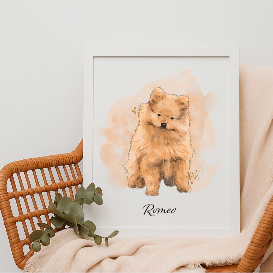 Ilustración Estilo Acuarela