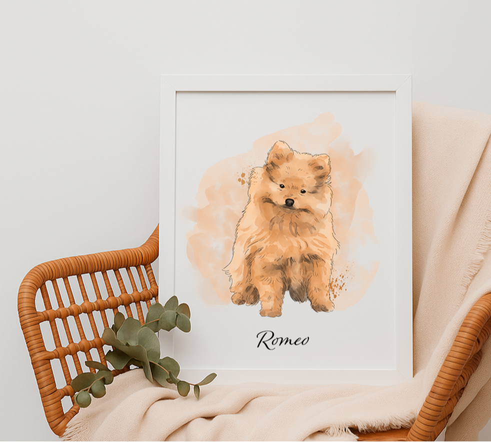 Ilustración Estilo Acuarela