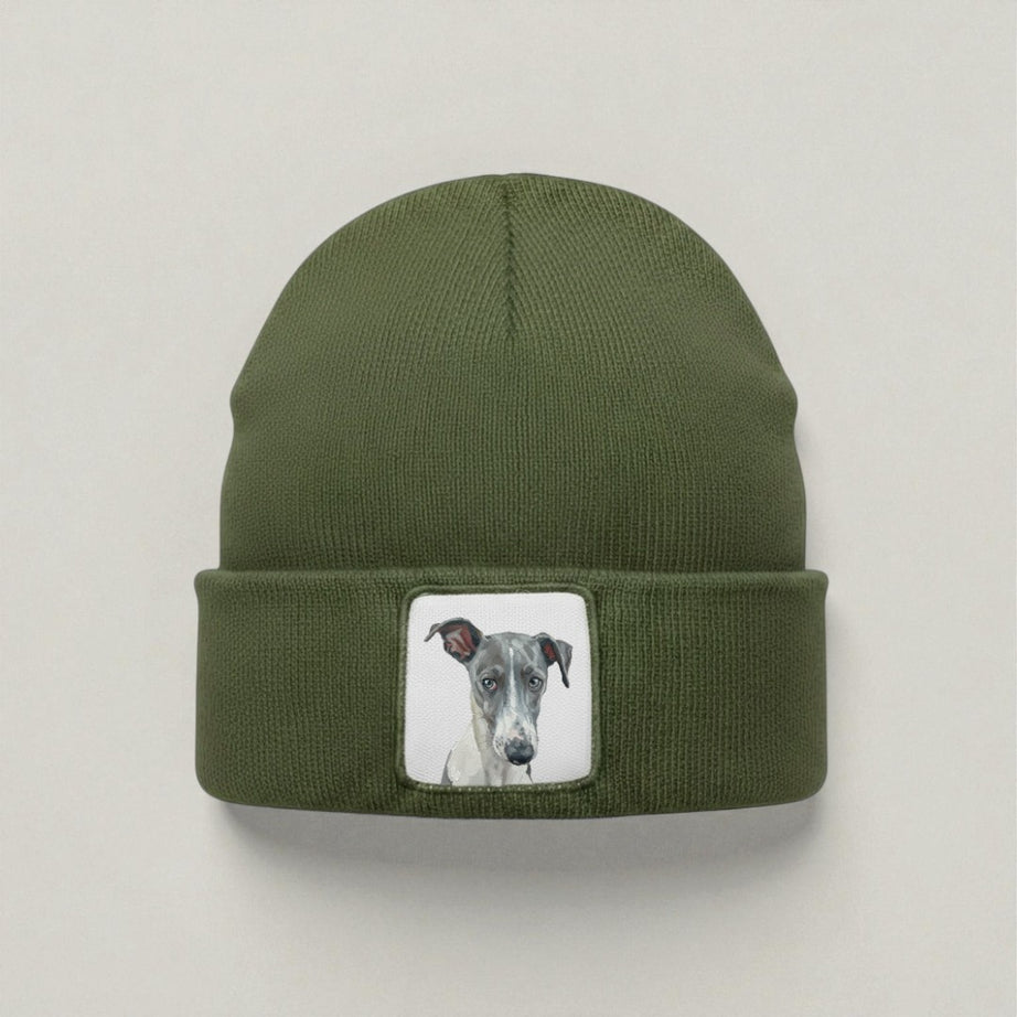 Gorro personalizado con ilustración estilo acuarela